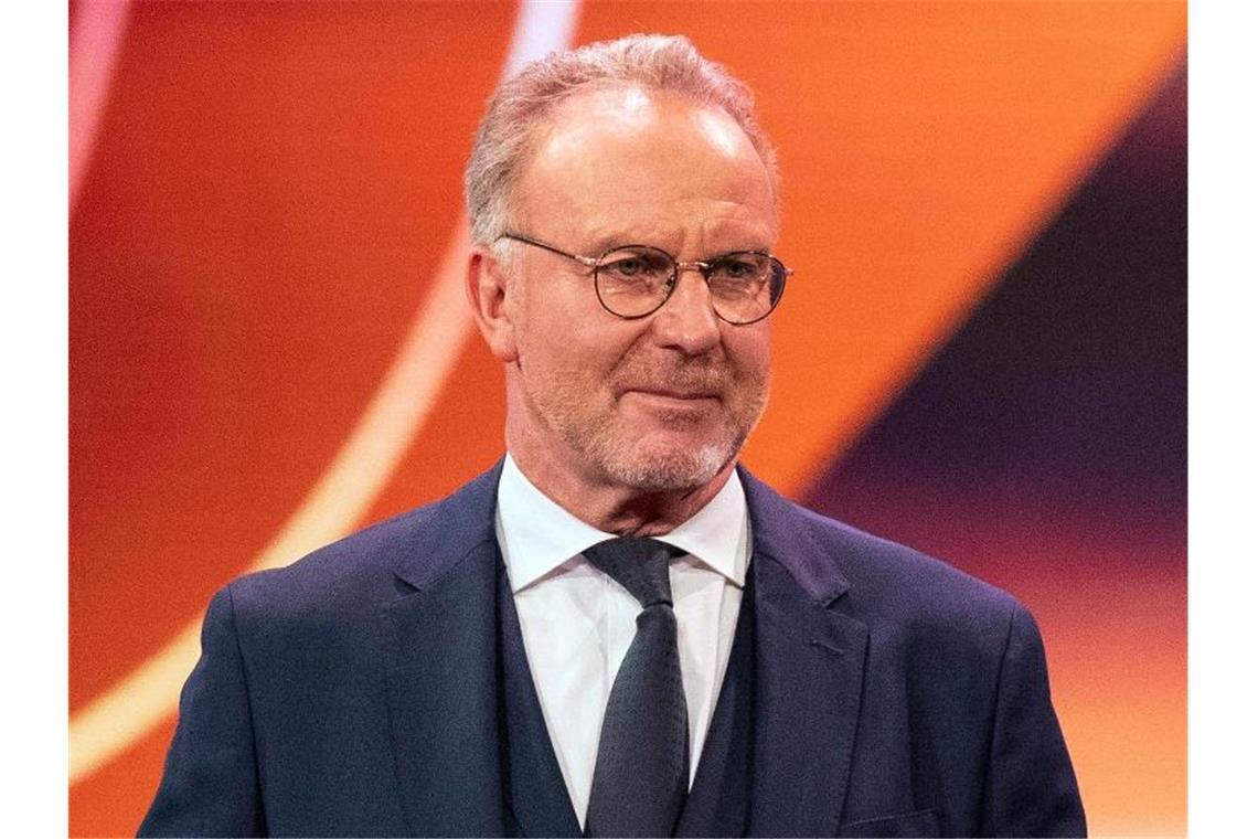 Zäsur beim FC Bayern: Rummenigge übergibt an Kahn Karl-Heinz Rummenigge hört als Vorstandsvorsitzender des FC Bayern München vorzeitig auf. Foto: Tom Weller/dpa-Pool/dpa