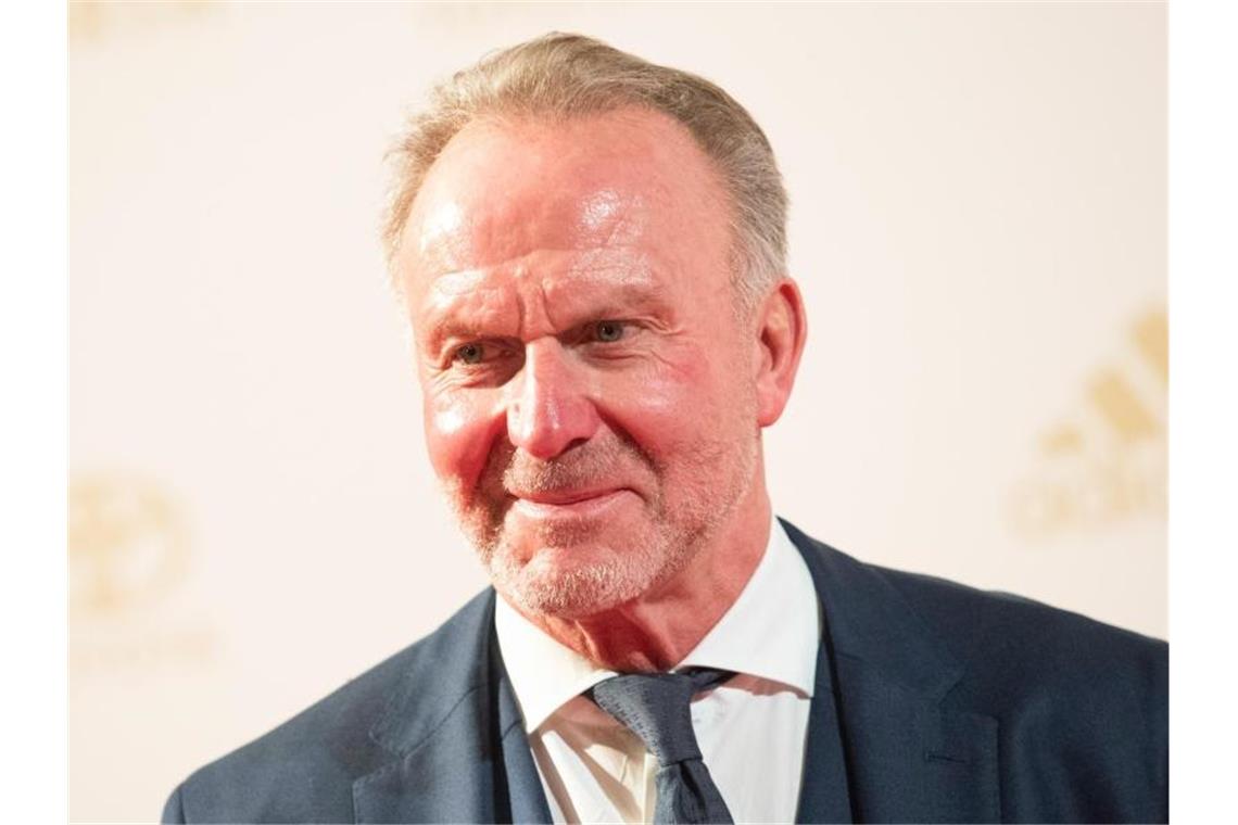 Karl-Heinz Rummenigge zog als Vertreter der Europäischen Club-Vereinigung ECA in das Exekutivkomitee der UEFA ein. Foto: Tom Weller/dpa-Pool/dpa/Archivbild