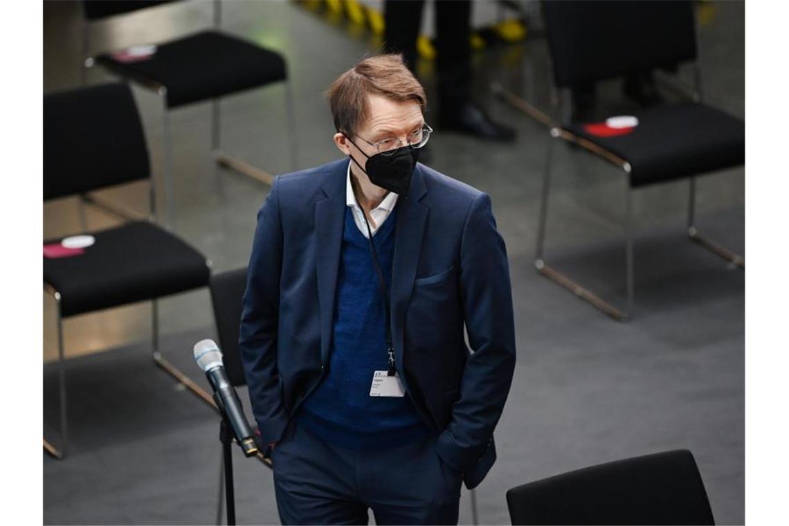 Karl Lauterbach ist optimistisch. Foto: Britta Pedersen/dpa-Zentralbild/dpa