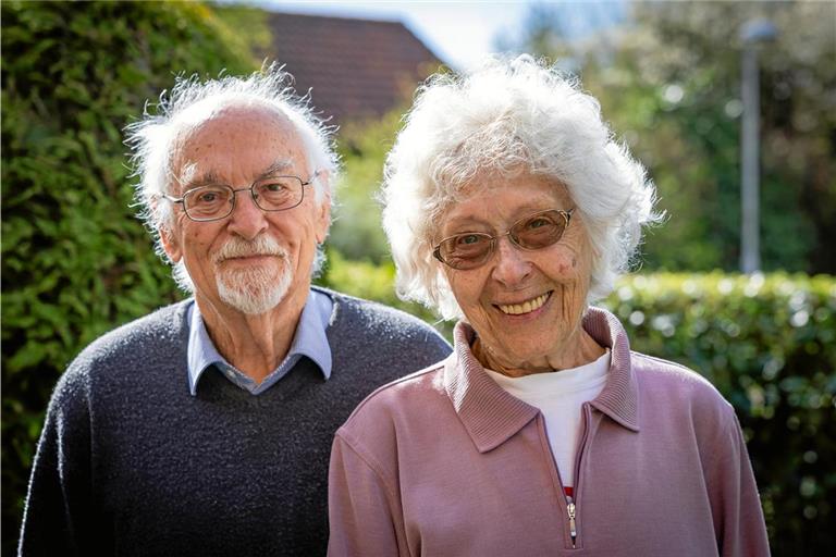 Karl und Irene Veigel verbindet der Humor. Foto/Repro: Alexander Becher