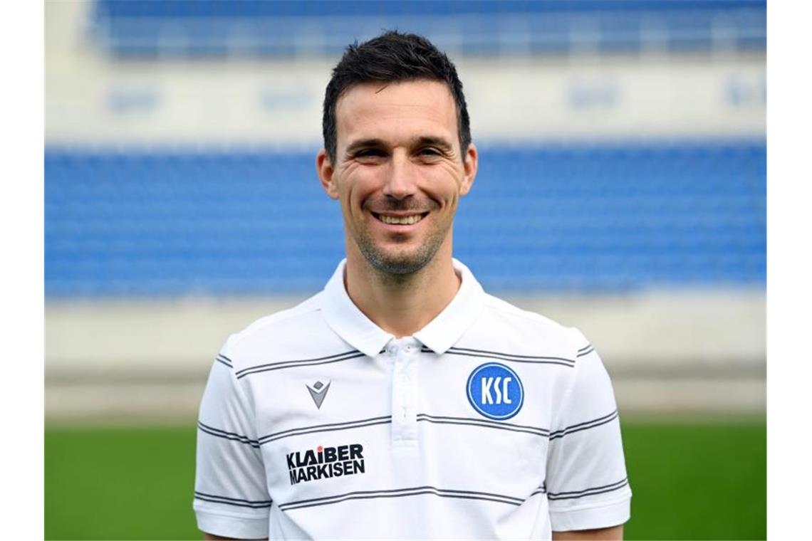 Karlsruher SC - Cheftrainer Christian Eichner. Foto: Uli Deck/dpa/Archivbild