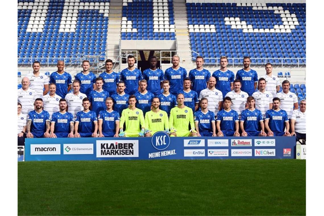 KSC-Kapitän: „Entwicklung bei uns deutlich erkennbar“ Karlsruher SC. Foto: Uli Deck/dpa/Archivbild