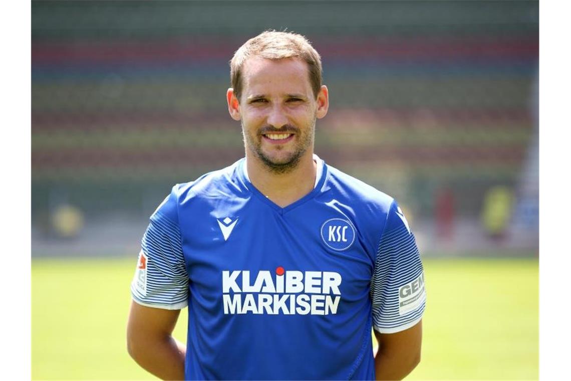 Stürmer Fink verlässt Karlsruher SC Richtung Ulm Karlsruhes Anton Fink. Foto: Michael Deines//Michael Deines/Archivbild