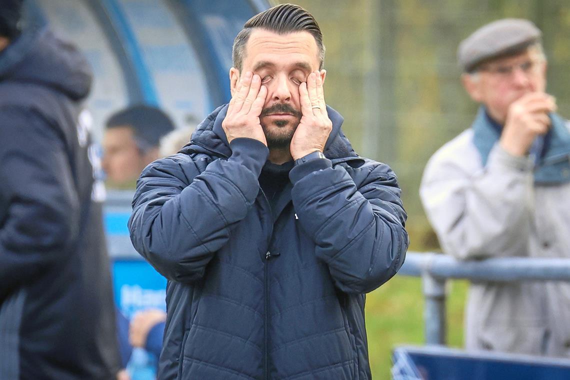Kassierte mit der TSG im Heimspiel gegen Mannheim eine bittere 0:3-Niederlage: Mario Marinic. Foto: Alexander Becher