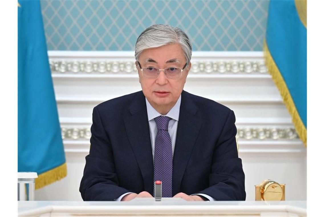 Kassym-Schomart Tokajew, Präsident von Kasachstan. Foto: Kazakh Presidential Website/XinHua/dpa