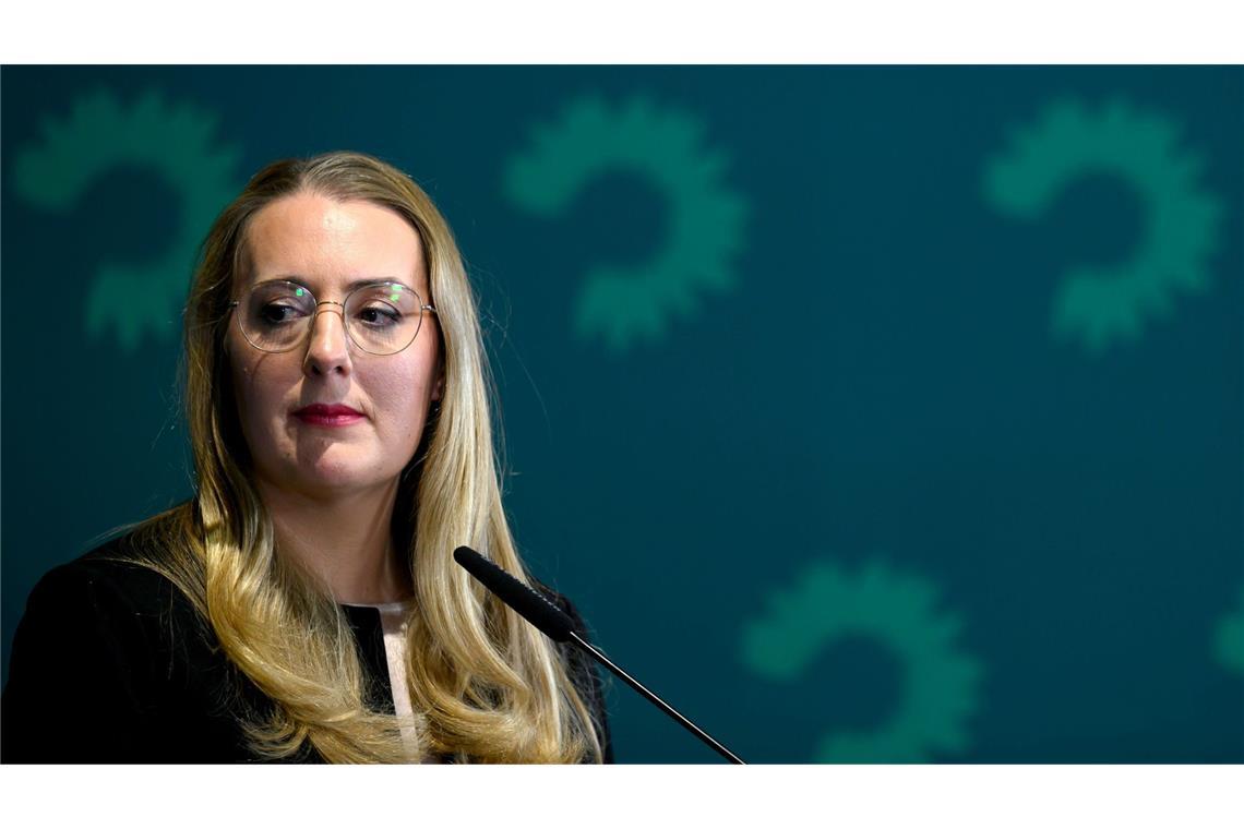 Katharina Dröge, Fraktionsvorsitzende von Bündnis90/Die Grünen (Archivbild).