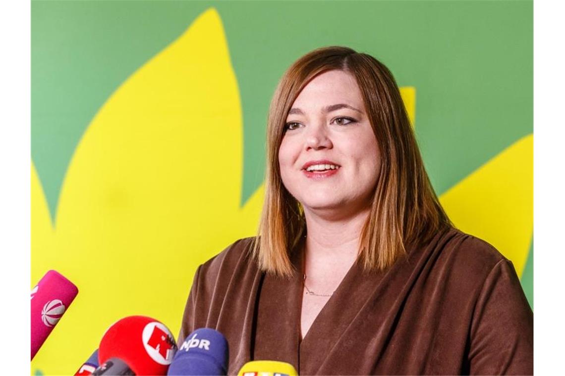 Katharina Fegebank (Bündnis90/Grüne), Wissenschaftssenatorin Hamburgs. Foto: Markus Scholz/dpa/Archivbild