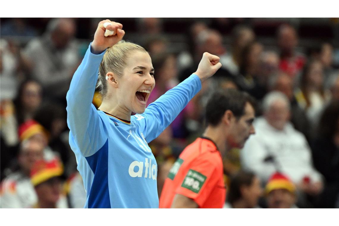 Katharina Filter war in der zweiten Halbzeit kaum zu überwinden.