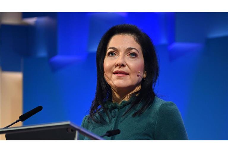 Katherina Reiche (CDU), Bundesministerin für Wirtschaft und Energie, spricht bei einer Pressekonferenz. (Archivbild)