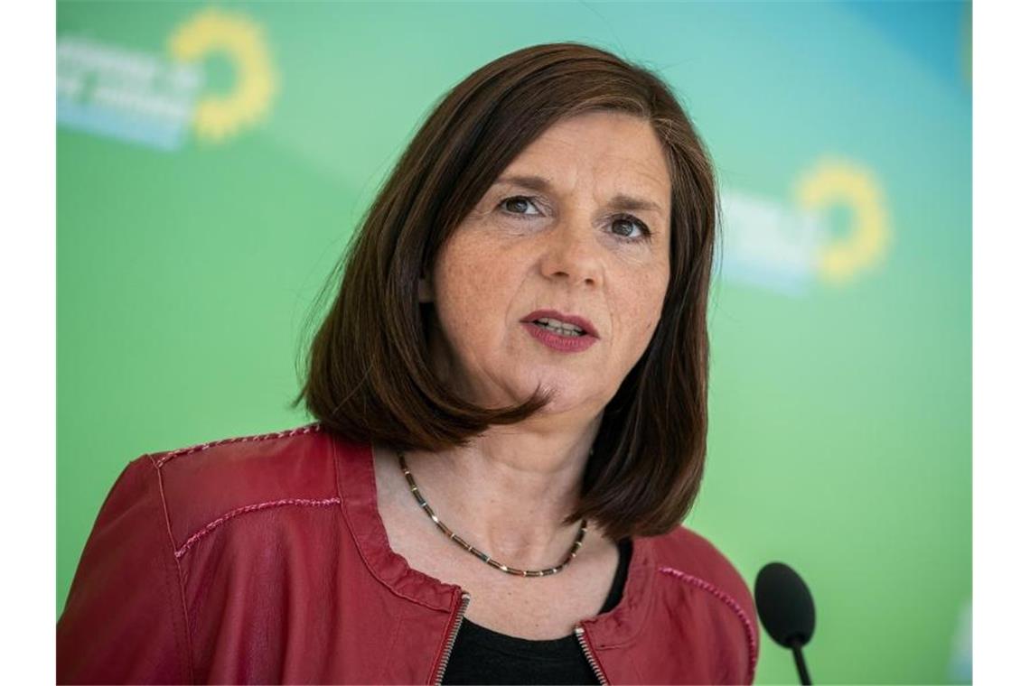 Göring-Eckardt fordert verbindliches System für Corona-Tests Katrin Göring-Eckardt, Fraktionsvorsitzende von Bündnis 90/Die Grünen im Bundestag. Foto: Michael Kappeler/dpa