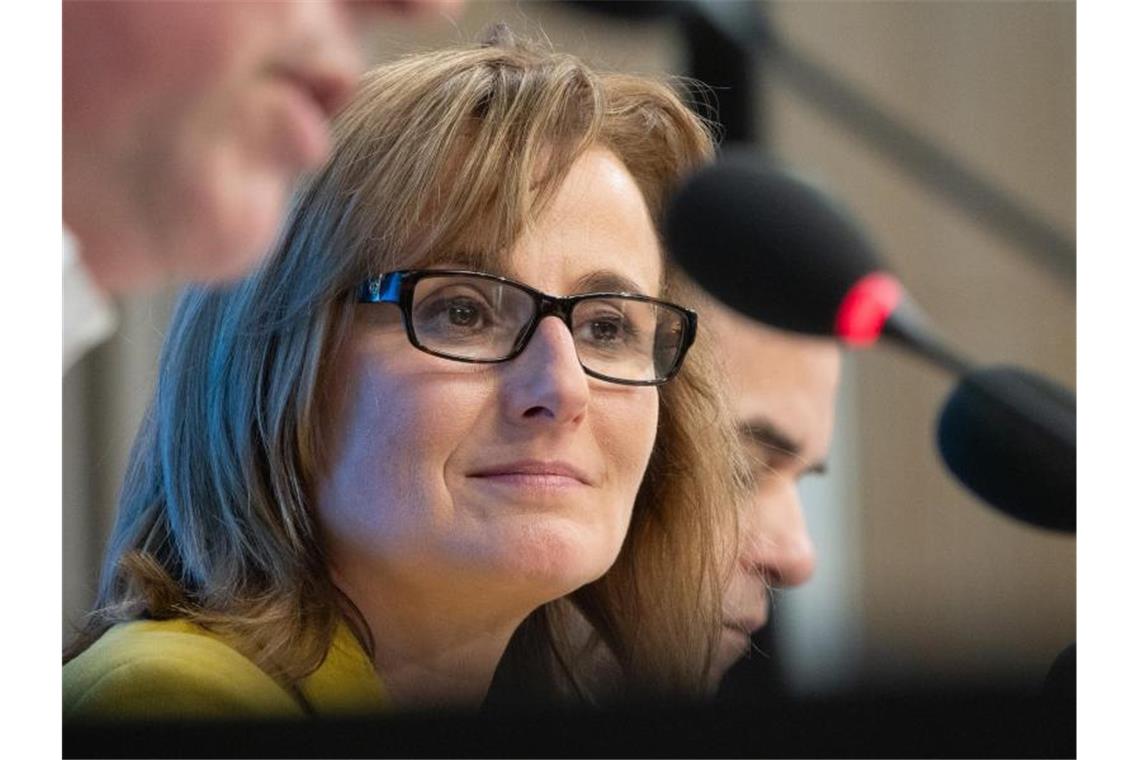 Tag des offenen Denkmals nur digital Katrin Schütz (CDU), Staatssekretärin im Ministerium für Wirtschaft, Arbeit und Wohnungsbau Baden-Württemberg. Foto: Gregor Bauernfeind/dpa/Archivbild