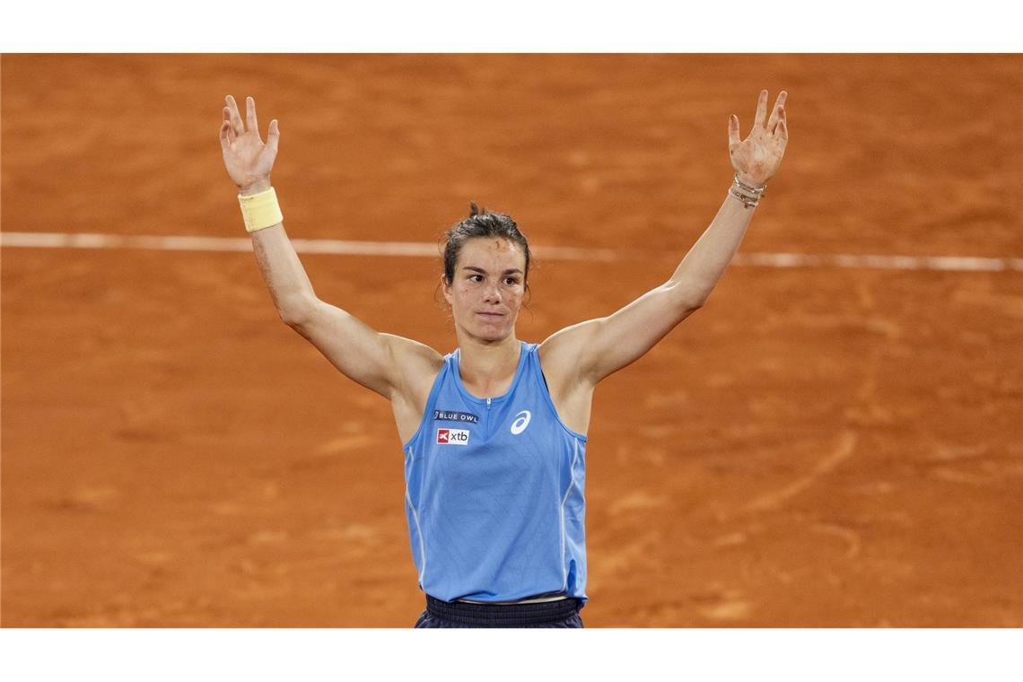 "Incroyable": Boisson sorgt für Tennis-Sensation in Paris Kaum zu fassen: Lois Boisson steht bei den French Open im Halbfinale.
