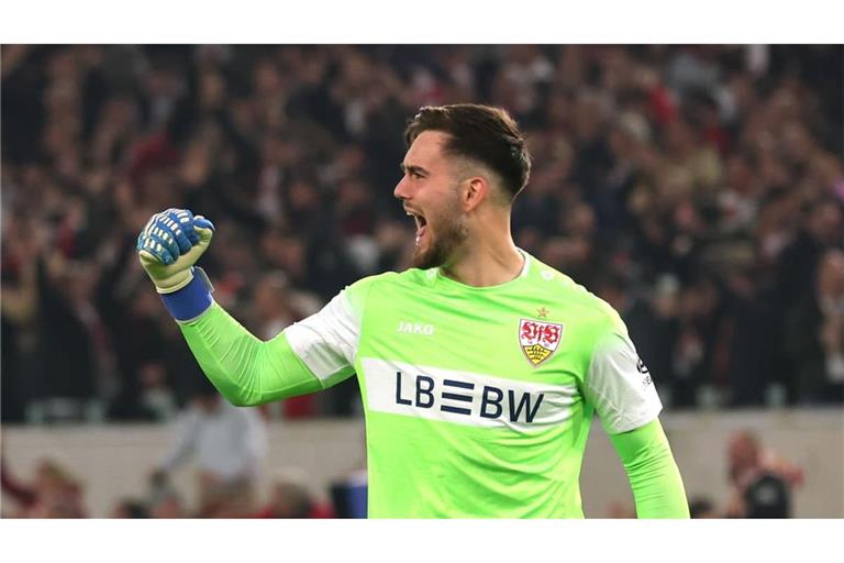 Keeper Dennis Seimen trifft mit dem VfB im nächsten Champions-League-Spiel auf Galatasaray.