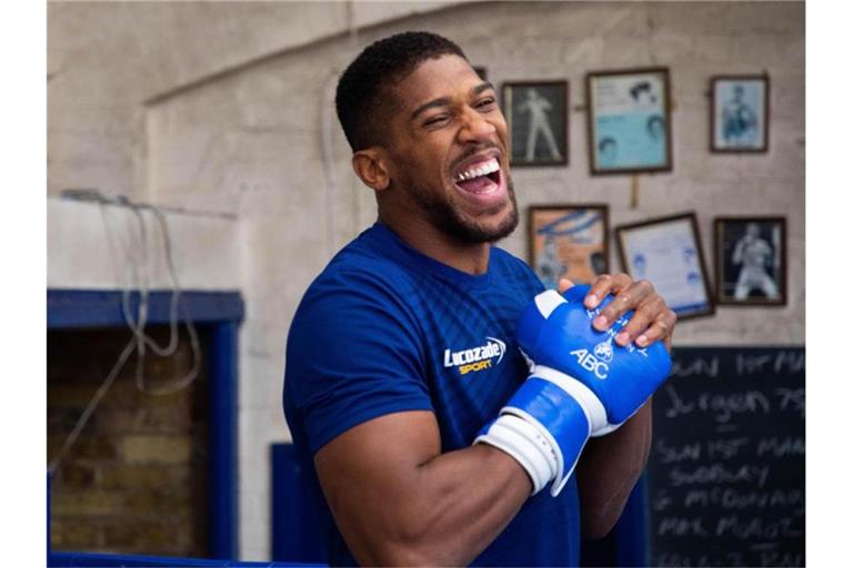 Kehrt in London zurück in den Boxring: Anthony Joshua. Foto: David Parry/PA Wire/dpa