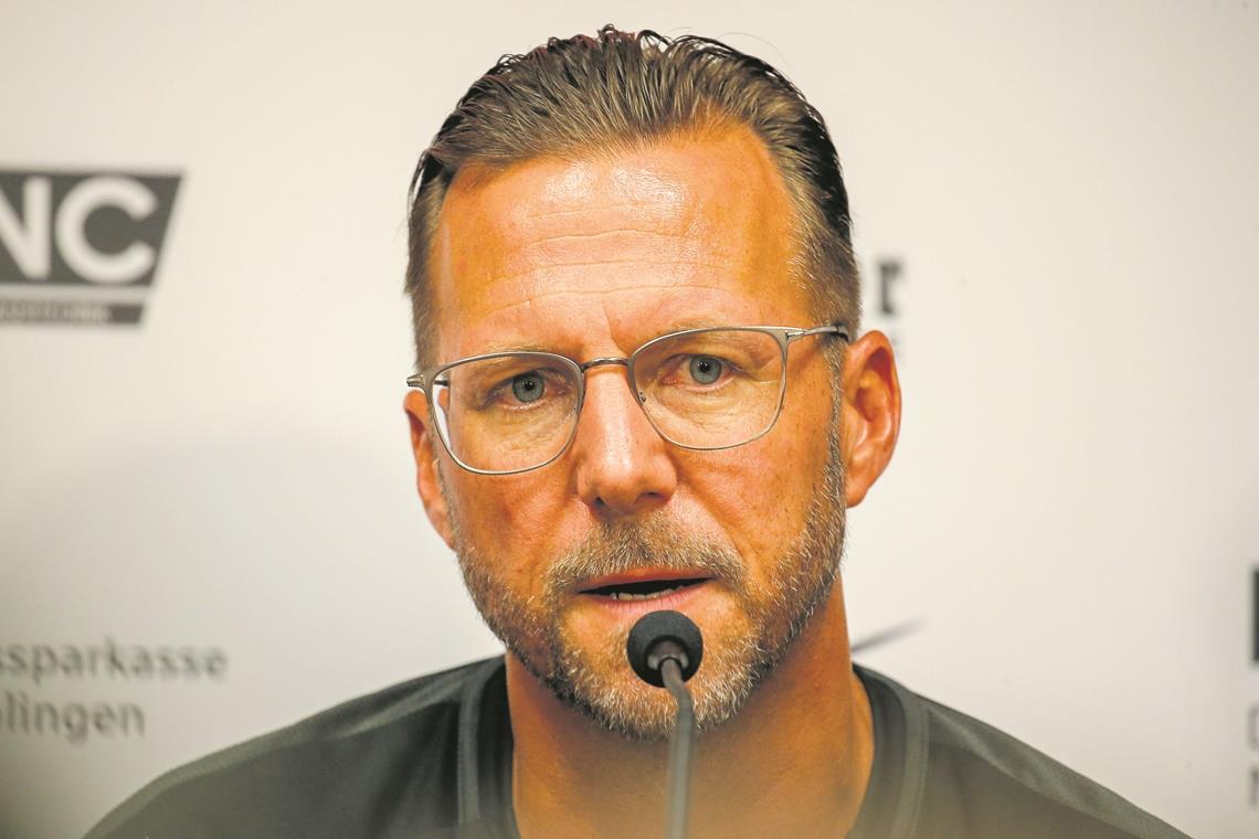 Kehrt mit Kaiserslautern zu seinem Ex-Verein nach Großaspach zurück: Trainer Sascha Hildmann.Foto: A. Becher