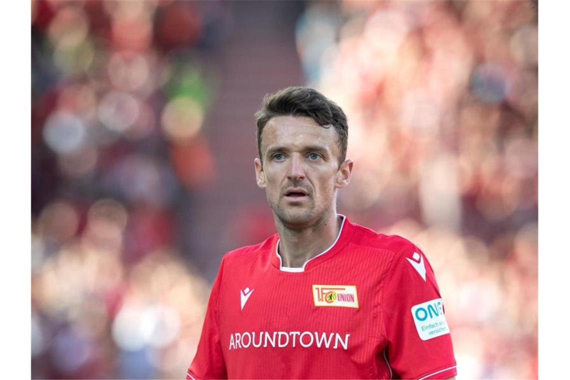 Kehrt mit Union Berlin an seine frühere Wirkungsstätte beim VfL Wolfsburg zurück: Christian Gentner. Foto: Soeren Stache/zb/dpa