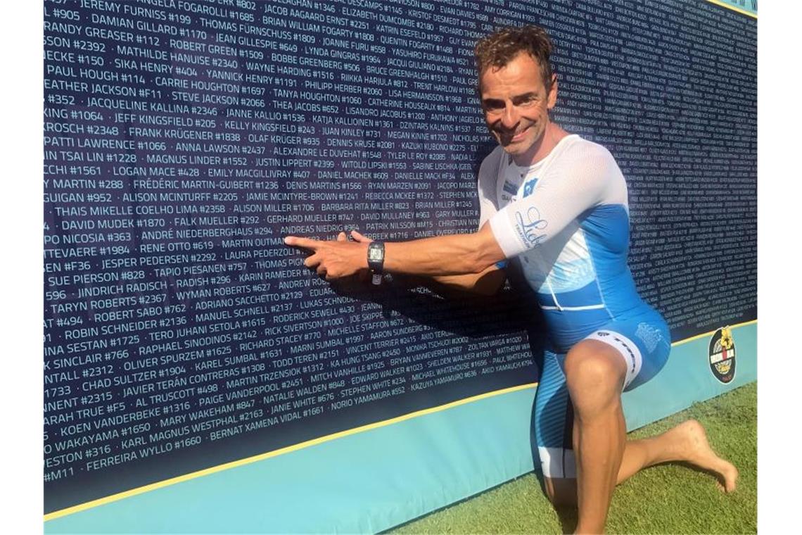 Kehrt nach zehn Jahren zum Ironman zurück: Triathlet Andreas Niedrig. Foto: Privat/dpa