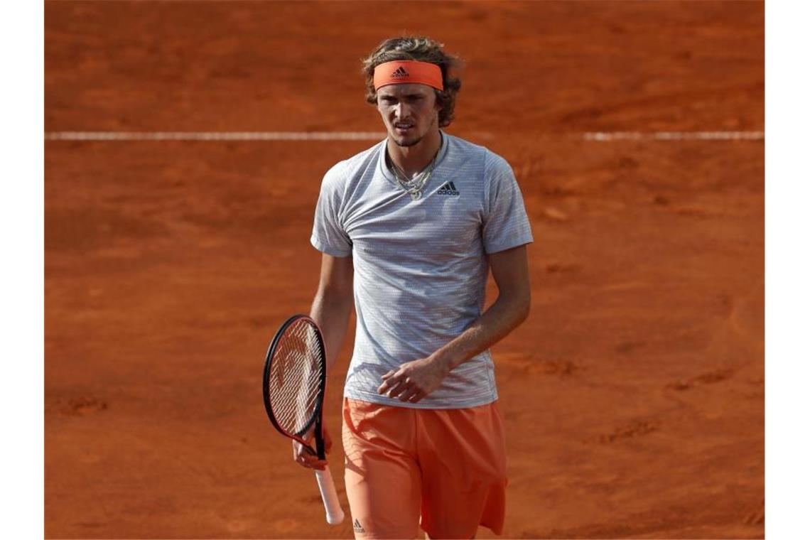 Kehrte mit einem Sieg nach der Corona-Pause auf den Tennisplatz zurück: Alexander Zverev. Foto: Darko Vojinovic/AP/dpa