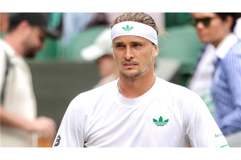 Kein einfaches Jahr: Alexander Zverev hatte mentale Probleme.
