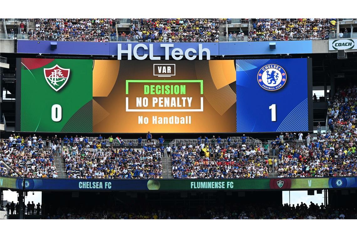 Früherer Fluminense-Azubi schießt Chelsea ins Finale Kein Handelfmeter für Fluminense nach VAR-Entscheid.