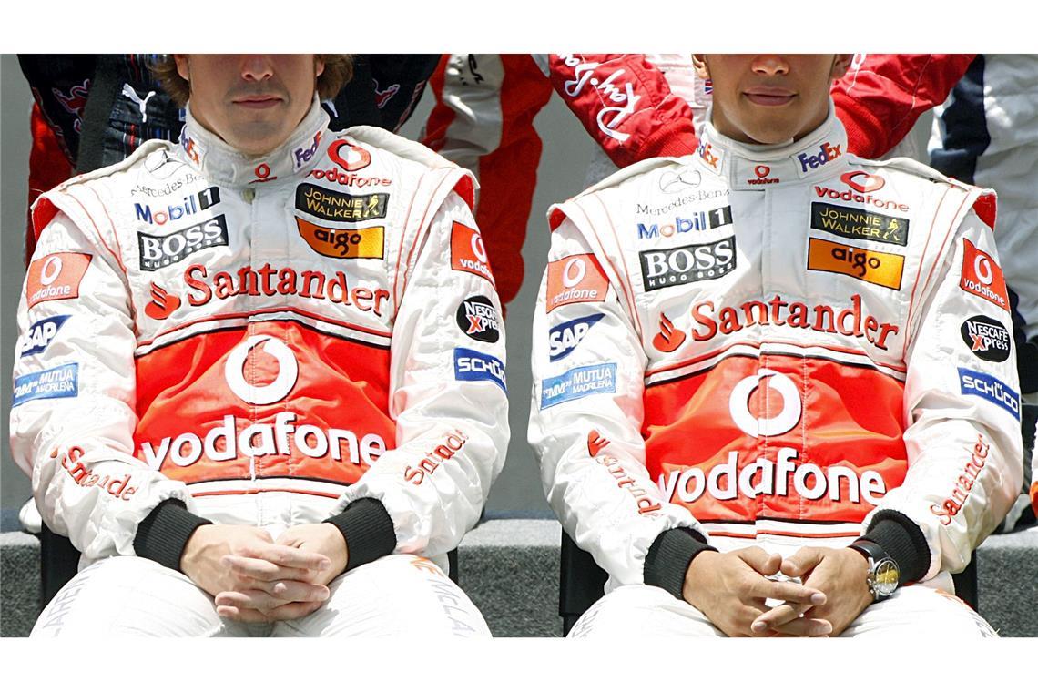 Keine besten Freunde - damals kostete ein Giftduell einem der McLaren-Fahrer die WM.