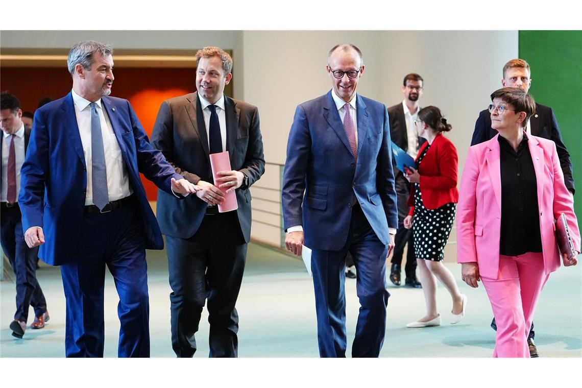 Die lange schwarz-rote Prioritätenliste Keine Nachtsitzung beim ersten Treffen des Koalitionsausschusses.