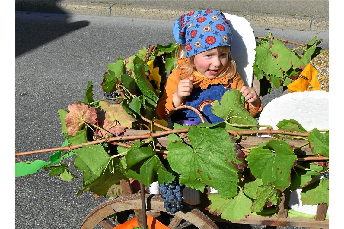 Kelterfest und Umzug in Aspach, Kelterfest wie früher mit Festumzug am Sonntag i...