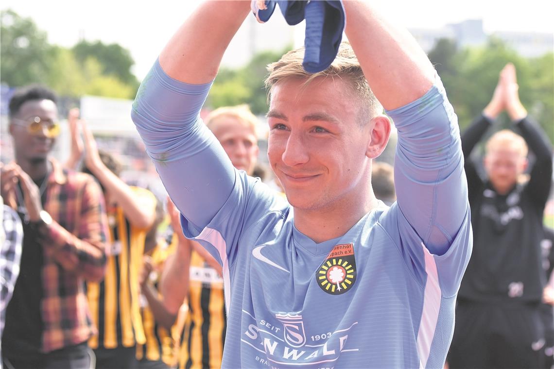 Kevin Broll verabschiedet sich bei der SG Sonnenhof Großaspach. Foto: T. Sellmaier