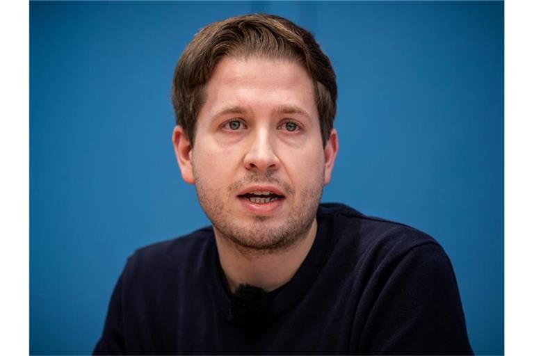 Kevin Kühnert, Vizevorsitzender der SPD. (zu dpa: „Kühnert: Steuerprivilegien für Vermieter, die günstig vermieten“). Foto: Michael Kappeler/dpa