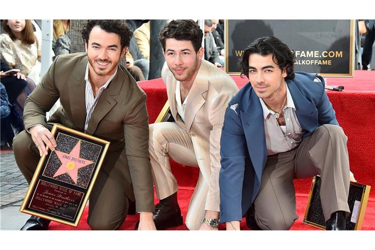 Kevin, Nick und Joe Jonas wurden jung berühmt - und mit unangemessenen Fragen konfrontiert. (Archivbild)