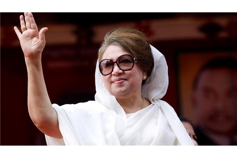 Khaleda Zia, hier auf einem Foto aus dem Jahr 2012 zu sehen, ist im Alter von 80 Jahren gestorben.