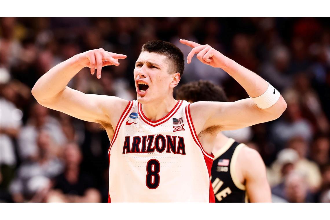 Kharchenkov verabschiedete sich vom FC Bayern und spielt nun bei den Arizona Wildcats.