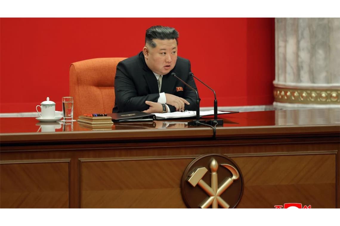 Kim Jong Un ordnete die Verlegung der Landminen an (Archivbild).