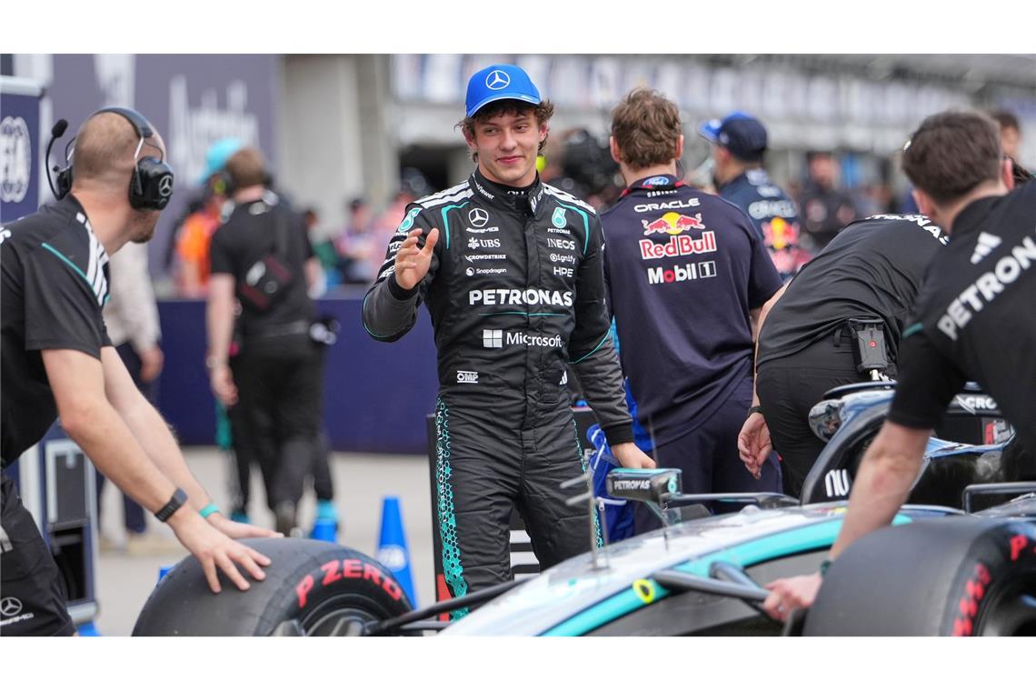 Kimi Antonelli: Erst ein Unfall, dann Startplatz zwei.