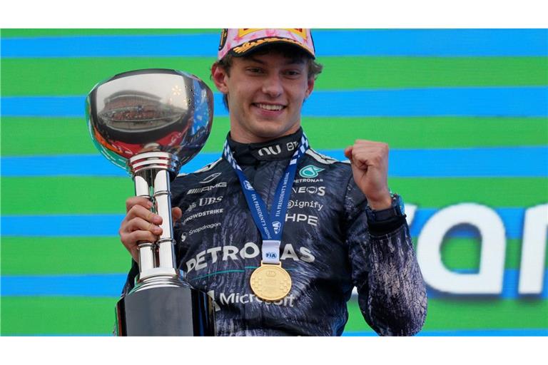 Kimi Antonelli gelang der zweite Sieg binnen zwei Wochen.