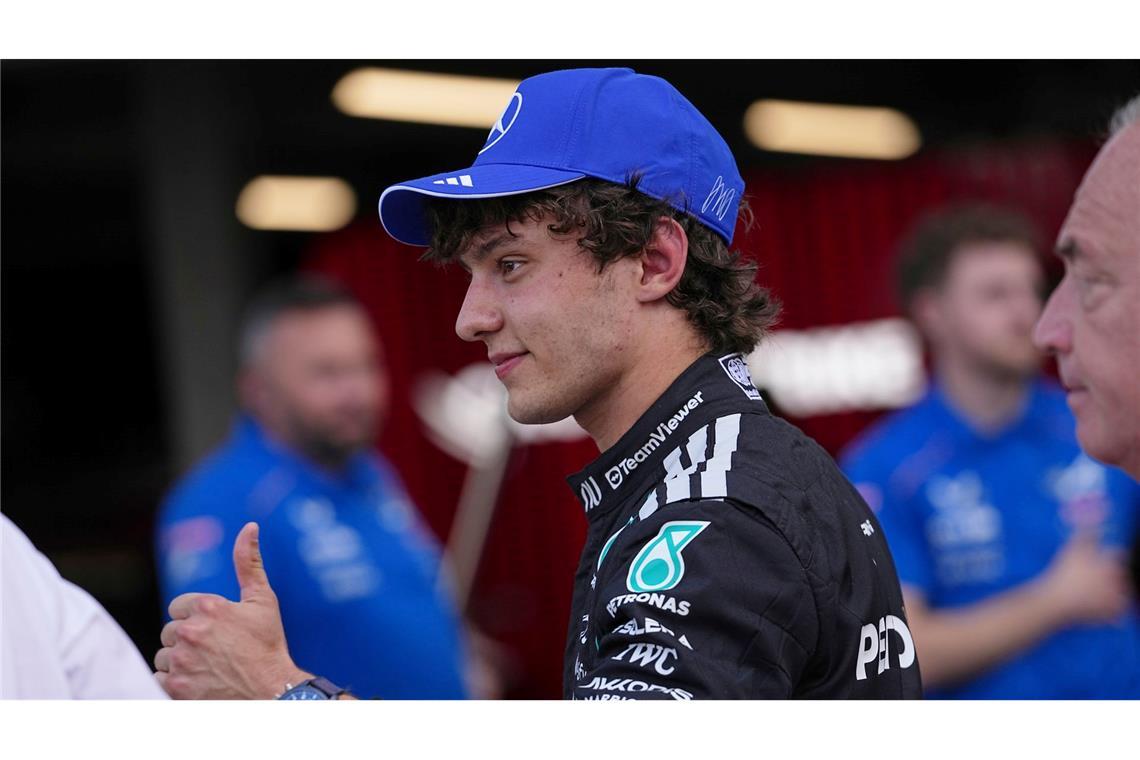 Kimi Antonelli ist auch in Monaco nicht zu stoppen.
