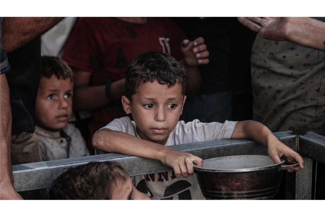Kinder in Gaza – Die Schwächsten trifft es am härtesten Kinder in Gaza sind am härtesten von der Hungersnot betroffen (Archivfoto).
