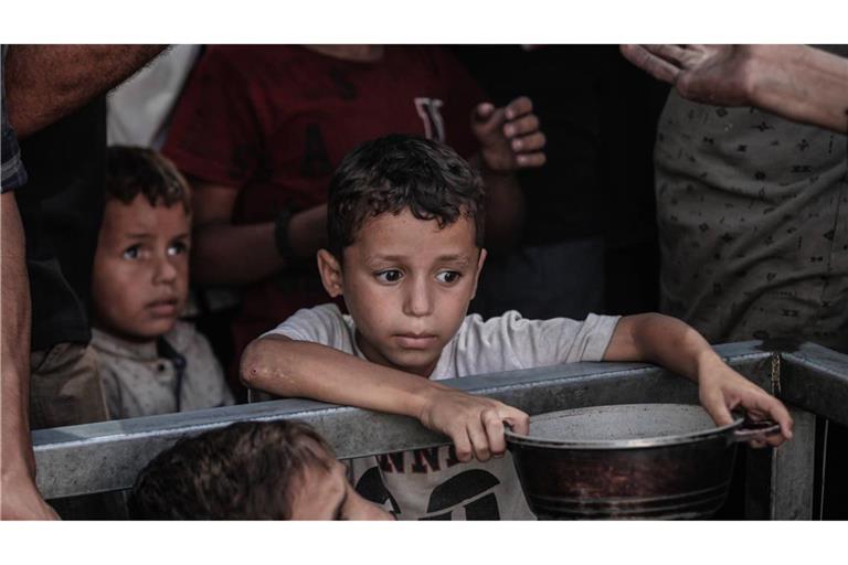 Kinder in Gaza sind am härtesten von der Hungersnot betroffen (Archivfoto).