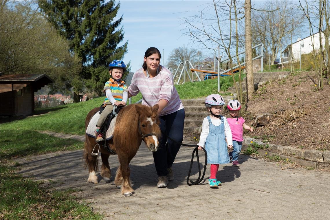 Rampe macht Kita-Eltern glücklich Kindergarten Hummelbühl Archivfoto: J. Fiedler