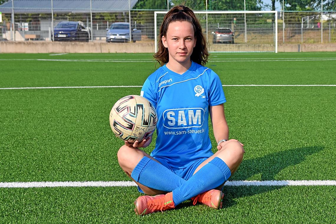 Fußballerin Kinga Schmitt hat Jule Brand als Vorbild