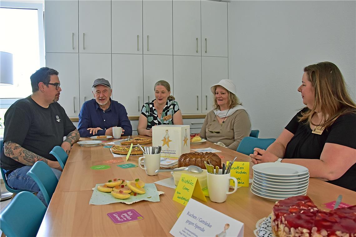 Kirsten Allgayer (mitte) vom Kinderhospizdienst Sternentraum. Fleckaschau am 26....