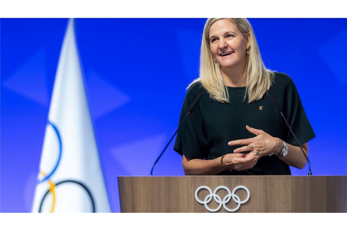 Kirsty Coventry rechnet mit einer Auszahlung der Prämien binnen sechs Monaten.