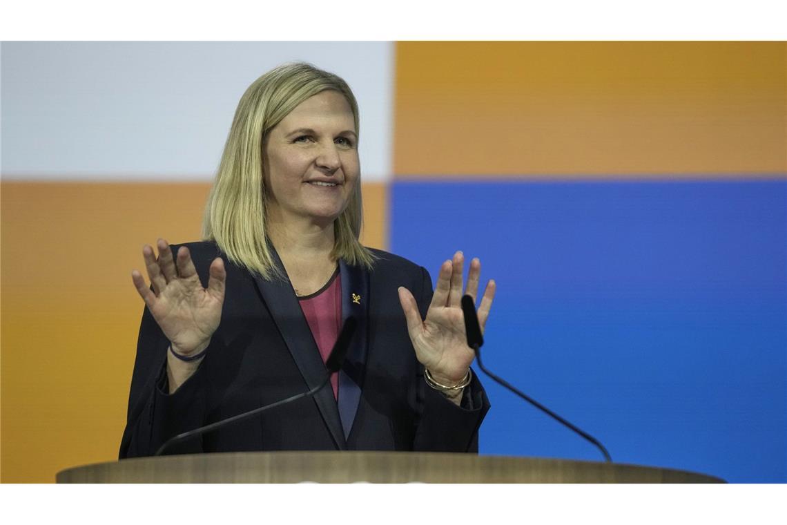 Neue IOC-Chefin will Trump die Stirn bieten Kirsty Coventry wird neue IOC-Chefin.