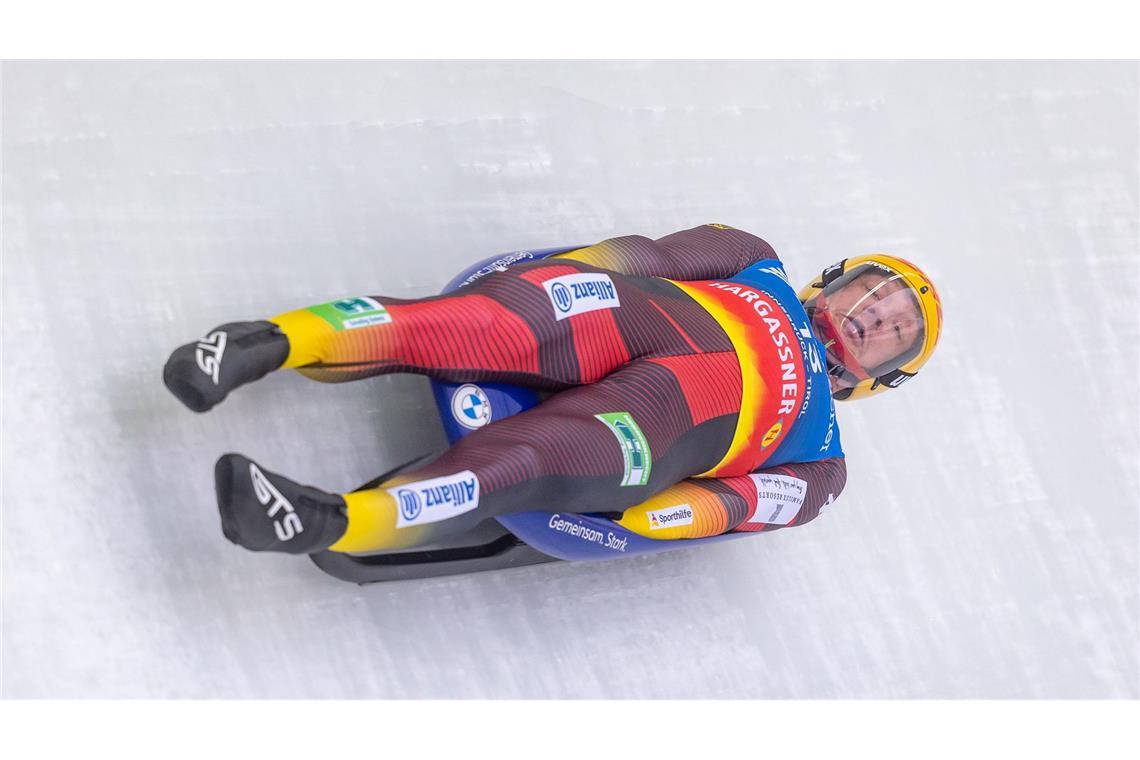 Klatsche für Rodel-Männer: "Eine Tracht Prügel" Klatsche für deutsche Rodel-Männer beim Weltcup in Innsbruck