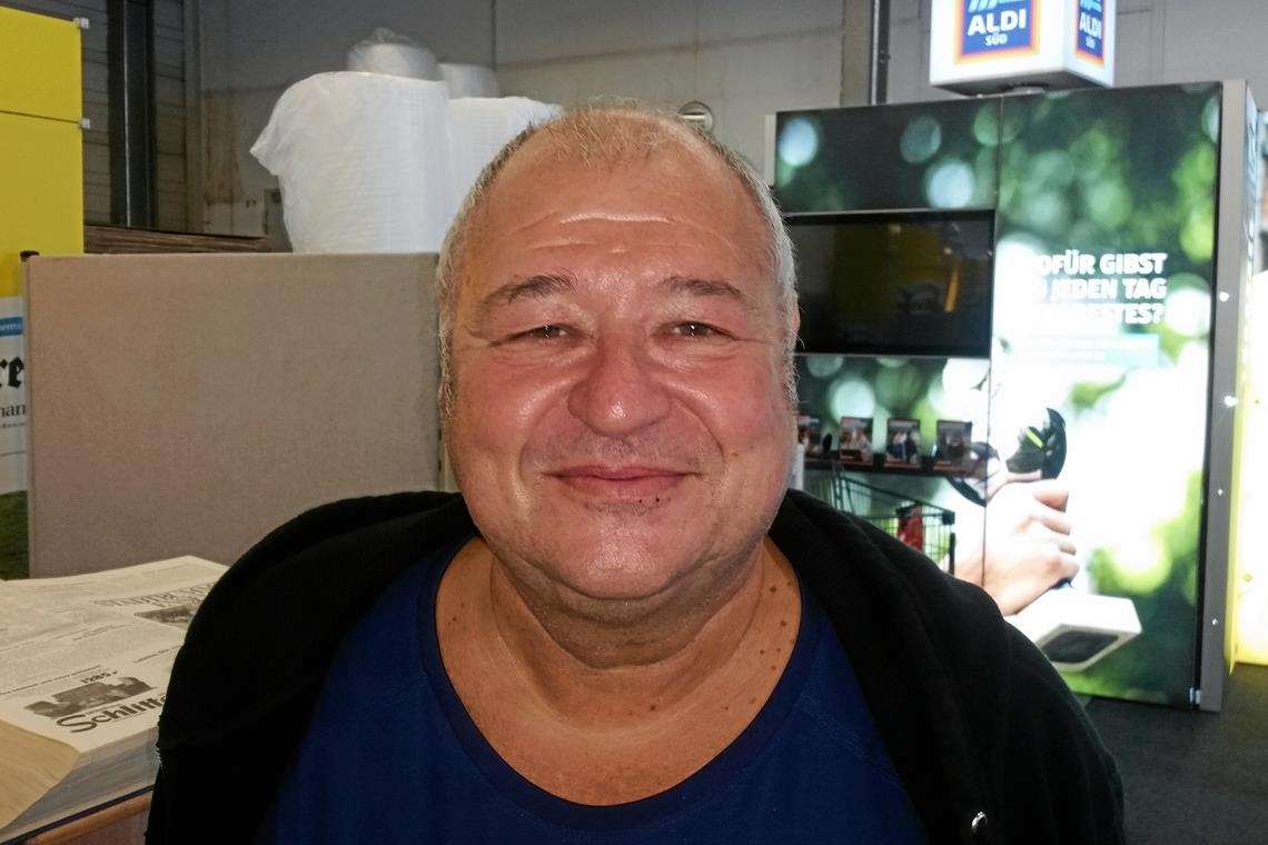 Maimarkt in Aspach: „Beeindruckt vom Zusammenhalt im Dorf“ Klaus Martin