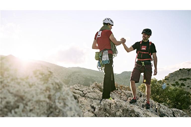 Kletterausrüstung zählt auch zum Sortiment des Online-Fachhändlers Bergfreunde.