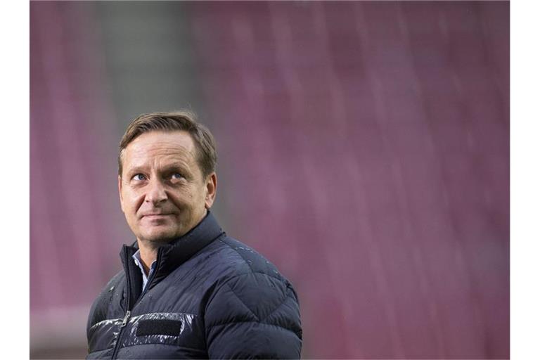 Kölns Sportdirektor Horst Heldt. Foto: Marius Becker/dpa/Archivbild