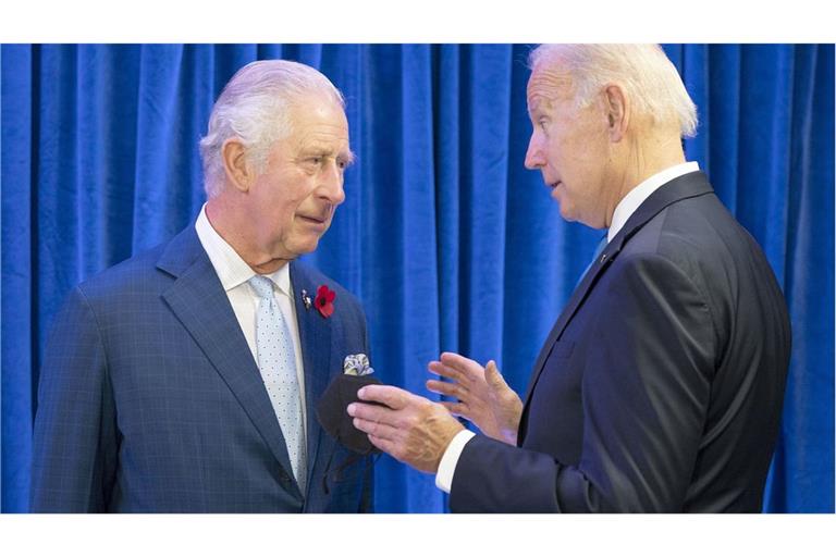 König Charles III. (76) hat dem früheren US-Präsidenten Joe Biden (82) nach dessen Krebsdiagnose in einem persönlichen Schreiben seine Anteilnahme ausgerückt (Archivbild).