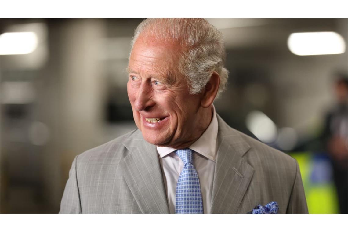 König Charles III. freut sich über die Heimkehr seines Sohnes (Archivbild).