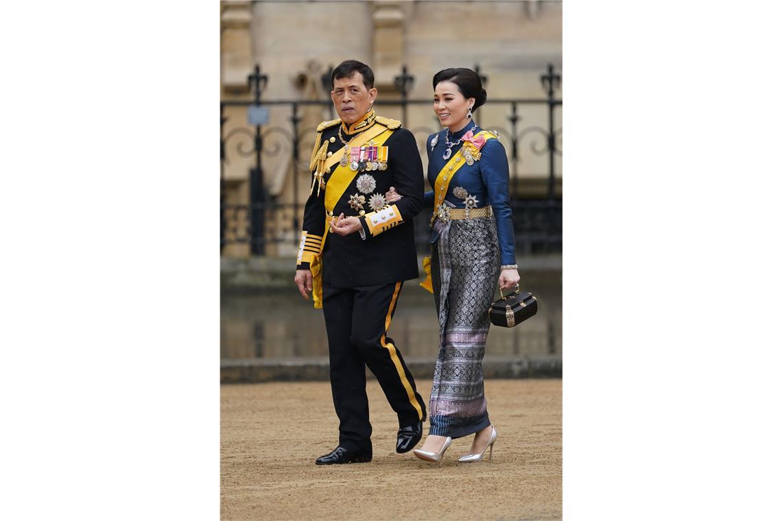 König Vajiralongkorn von Thailand und Königin Suthida